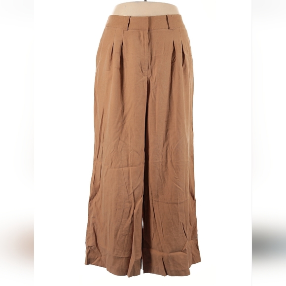 Lane Bryant Pants - Lane Bryant Beige Palazzo Pants